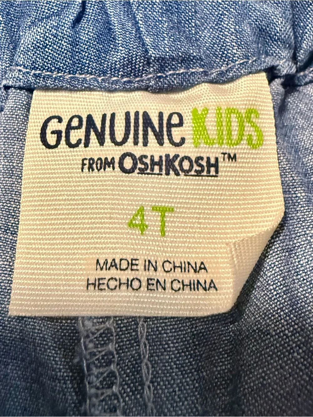 OshKosh B'gosh Light Blue Wide Leg Kids Jeans